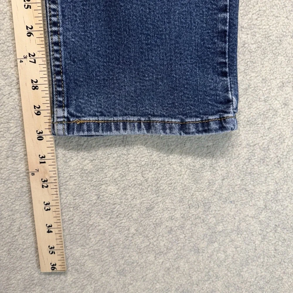 Levi's 514 Straight Fit Jeans Men's 34x30 Medium Wash Denim Cotton